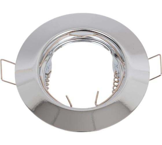 Светильник встраиваемый выпуклый Ecola Light MR16 DL92 GU5.3 Хром 30x80 (кd74) FC1612EFY 1