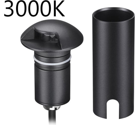 Встраиваемый грунтовый светильник ODEON LIGHT LED 3W WALD 6662/1GL 6662/1GL3