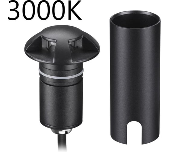 Встраиваемый грунтовый светильник ODEON LIGHT LED 3W WALD 6662/3GL 6662/3GL3