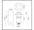 Встраиваемый грунтовый светильник ODEON LIGHT LED 3W WALD 6662/3GL 6662/3GL3 5