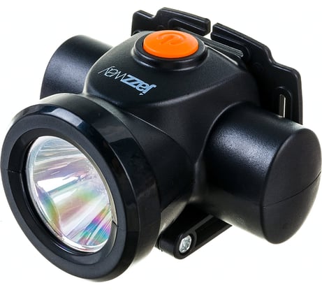 Фонарь аккумуляторный налобный Jazzway Jаzzway AccuH8-L1W 1Вт IP20 2 режима: яркий 4ч/экономичн. 15ч аккумуляторный 2А.ч регулируемый угол наклона 5028036