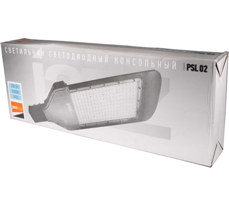 Светодиодный светильник Jazzway консольный PSL 02 GR 200Вт 5000К IP65 AC85-265В ДКУ уличный 5016286