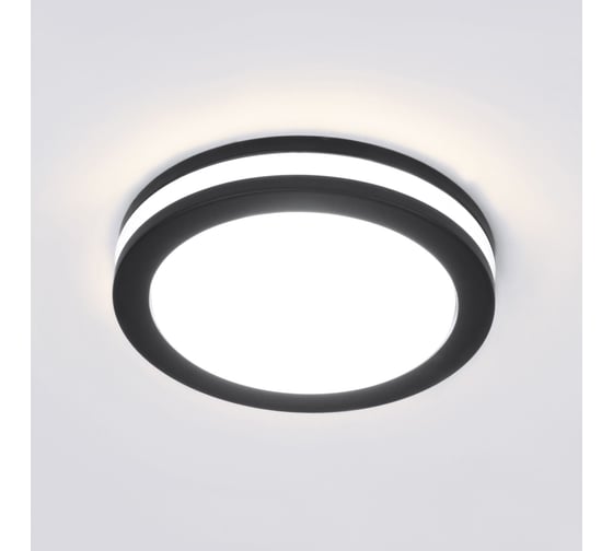 Встраиваемый светильник Elektrostandard DSKR80 5W 4200K BK черный a049707 1