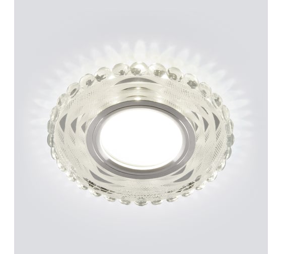Встраиваемый светильник Elektrostandard 2246 MR16 SL/WH зеркальный, белый a047759 1