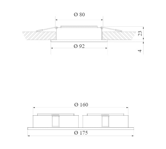 Встраиваемый светильник Elektrostandard 1081/2 MR16 белый a047717