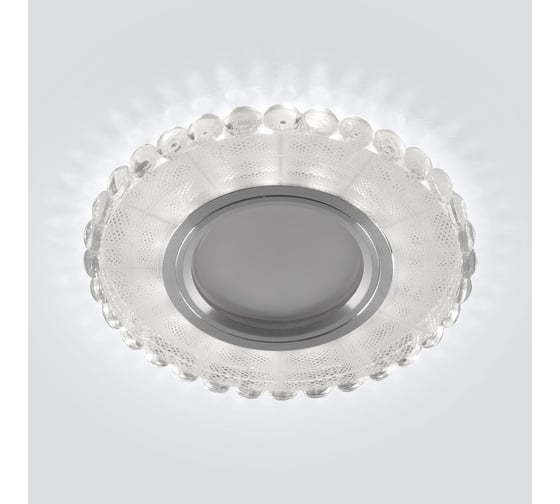 Встраиваемый светильник Elektrostandard 2245 MR16 SL/WH зеркальный, белый a047758