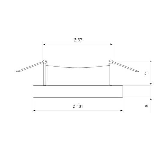 Встраиваемый светильник Elektrostandard 2245 MR16 SL/WH зеркальный, белый a047758