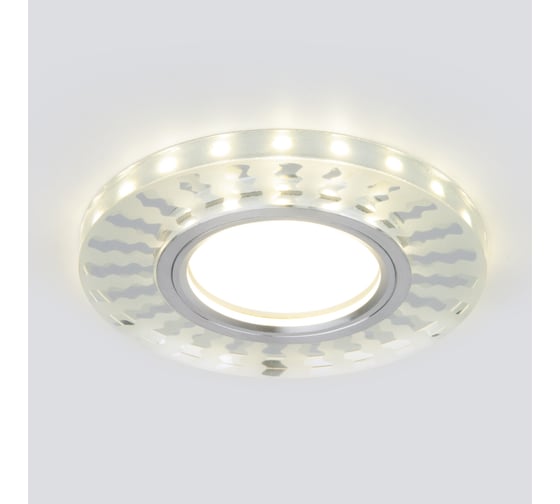 Встраиваемый светильник Elektrostandard 2248 MR16 SL/WH зеркальный, белый a047761