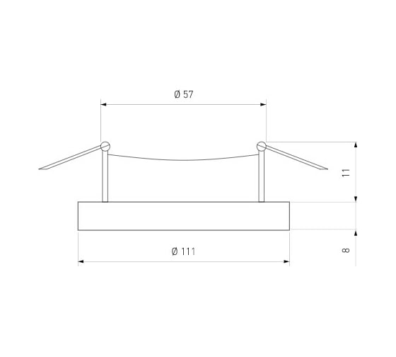 Встраиваемый светильник Elektrostandard 2249 MR16 SL/WH зеркальный, белый a047762