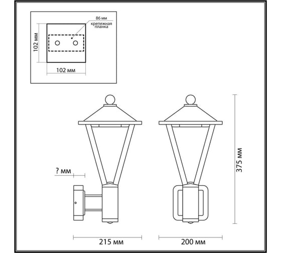 Настенный светильник ODEON LIGHT LED 15W BEARITZ 6655/15WL 6655/15WL3