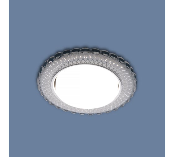 Встраиваемый светильник Elektrostandard 3034 GX53 SL/WH зеркальный/белый a047763