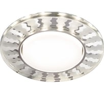 Встраиваемый светильник Elektrostandard 3038 GX53 SL/WH зеркальный, белый a047767