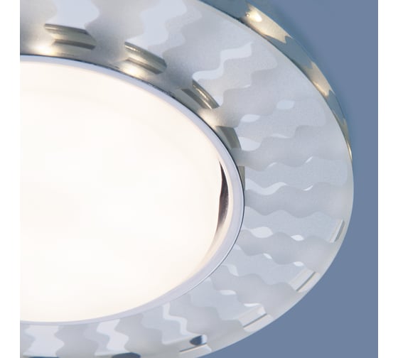 Встраиваемый светильник Elektrostandard 3038 GX53 SL/WH зеркальный, белый a047767