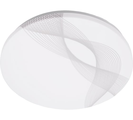 Светодиодный светильник Jazzway декоративный PPB Wave 24Вт 6500К IP20 d260х55 настенно-потолочный бытовой 5024946