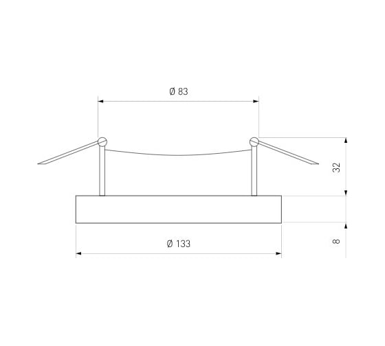 Встраиваемый светильник Elektrostandard 3037 GX53 SL/WH зеркальный, белый a047766