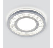 Встраиваемый светильник Elektrostandard 7020 MR16 WH/SL белый, серебро a049337