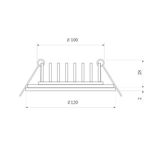 Встраиваемый светильник Elektrostandard DSS005 7+3W 4200K a050145
