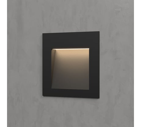 Светодиодный светильник (подсветка для лестниц) Elektrostandard MRL LED 1103, чёрный a049744