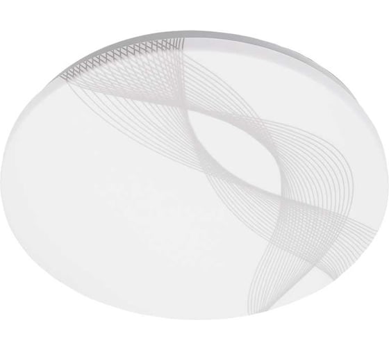 Светодиодный светильник Jazzway декоративный PPB Wave 36Вт 6500К IP20 d380х65 настенно-потолочный бытовой 5024984