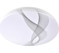 Светодиодный светильник Jazzway декоративный PPB Wave 12Вт 4000К IP20 d215х50 настенно-потолочный бытовой 5024625