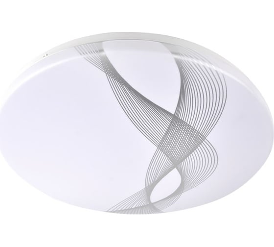 Светодиодный светильник Jazzway декоративный PPB Wave 12Вт 4000К IP20 d215х50 настенно-потолочный бытовой 5024625 1