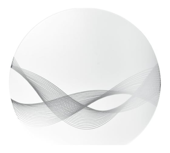 Светодиодный светильник Jazzway декоративный PPB Wave 12Вт 4000К IP20 d215х50 настенно-потолочный бытовой 5024625
