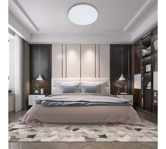 Светодиодный светильник Jazzway декоративный PPB Starway-2 24Вт 4000К IP20 d260х55 настенно-потолочный бытовой 5025479