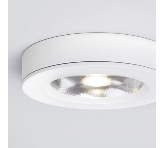 Накладной потолочный светильник Elektrostandard DLS030 10W 4200K белый a052413