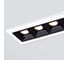Встраиваемый светильник Elektrostandard 9922 LED 20W 4200K белый черный a052481 2