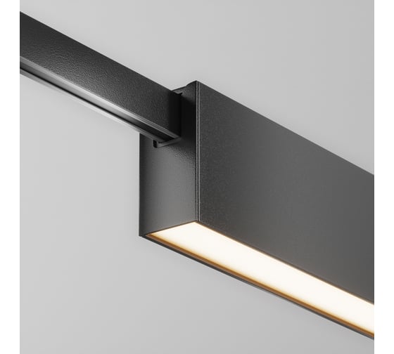 Трековый светильник MAYTONI Basis LED, 12W, Черный TR151-1-12W3K-B