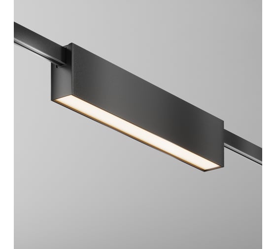 Трековый светильник MAYTONI Basis LED, 12W, Черный TR151-1-12W3K-B