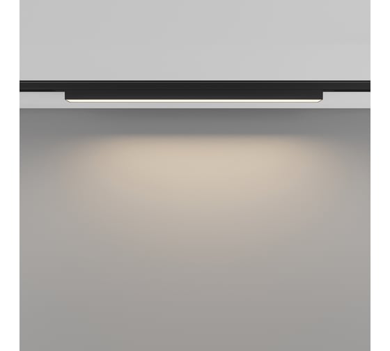 Трековый светильник MAYTONI Basis LED, 12W, Черный TR192-1-12W3K-B