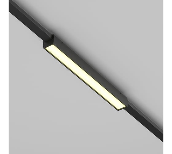 Трековый светильник MAYTONI Basis LED, 16W, Черный TR161-1-16W3K-B