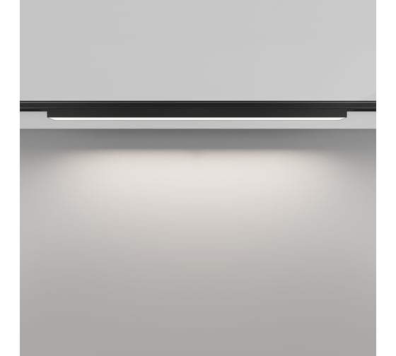 Трековый светильник MAYTONI Basis LED, 16W, Черный TR192-1-16W4K-B