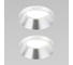 Встраиваемый точечный светильник Elektrostandard 111 MR16 серебро (комплект 2 шт) a068841 1