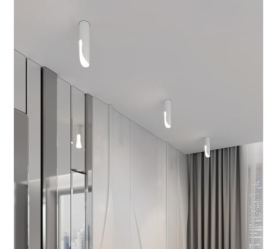 Светильник потолочный светодиодный Elektrostandard Apex 7W 4000K 25113/LED белый a068288