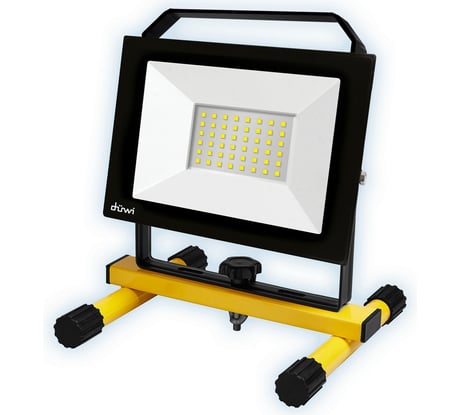 Аккумуляторный светодиодный прожектор duwi 20W SMD на подставке переносной, 4400мАч, 1600Лм, IP65, 29138 1
