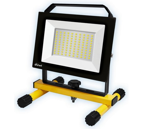 Аккумуляторный светодиодный прожектор duwi 50W SMD на подставке переносной, 6600мАч, 4000Лм, IP65, 29140 4