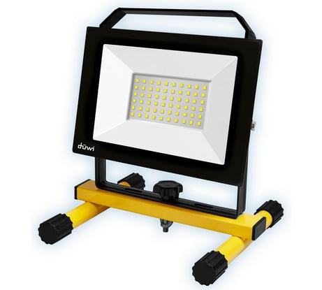 Аккумуляторный светодиодный прожектор duwi 30W SMD на подставке переносной, 6600мАч, 2400Лм, IP65, 29139 8