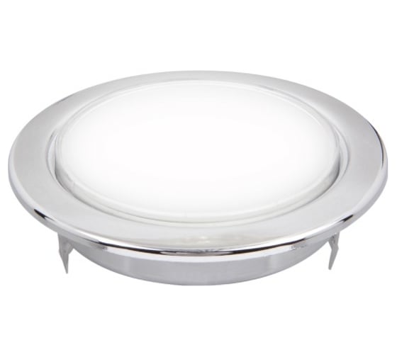 Встраиваемый точечный светильник Jazzway PGX70 15254.6 40Вт GX70 IP20 152х54мм встраиваемый глянцевый хромированный 1027641