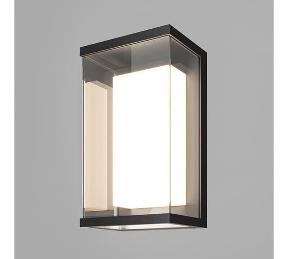 Настенный светильник (бра) MAYTONI Outdoor Baker Street LED 10W Черный O021WL-L10B3K 1