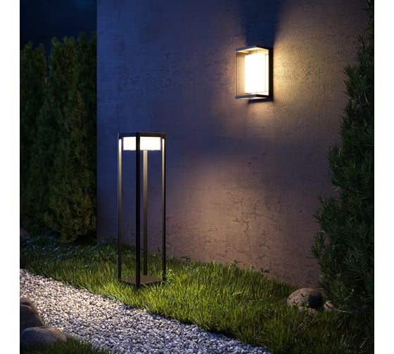 Настенный светильник (бра) MAYTONI Outdoor Baker Street LED 10W Черный O021WL-L10B3K