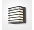 Настенный светильник (бра) MAYTONI Outdoor Downing Street LED 10W Черный O020WL-L10B3K 1