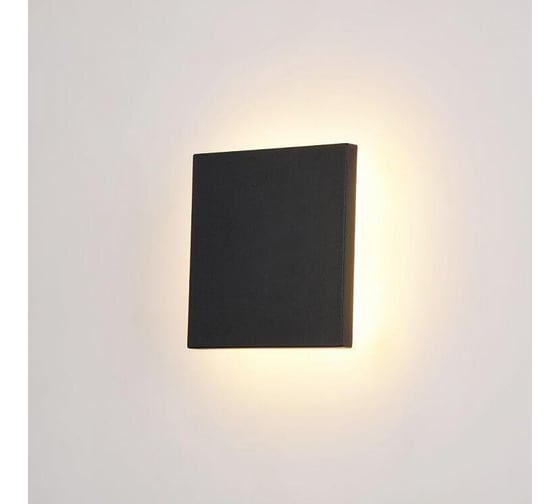 Настенный светильник (бра) MAYTONI Outdoor Madison Avenue LED 10W Черный O583WL-L10B