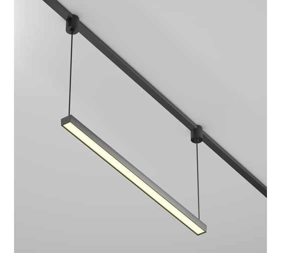 Трековый подвесной светильник MAYTONI Basis LED 26W Черный TR170-1-26W3K-B 1