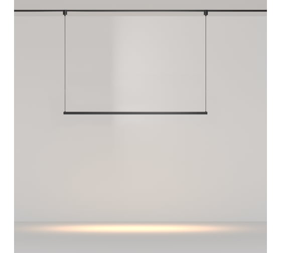 Трековый подвесной светильник MAYTONI Basis LED 52W Черный TR170-1-52W3K-B