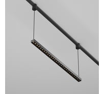 Трековый подвесной светильник MAYTONI Points LED 26W Черный TR169-1-26W3K-M-B