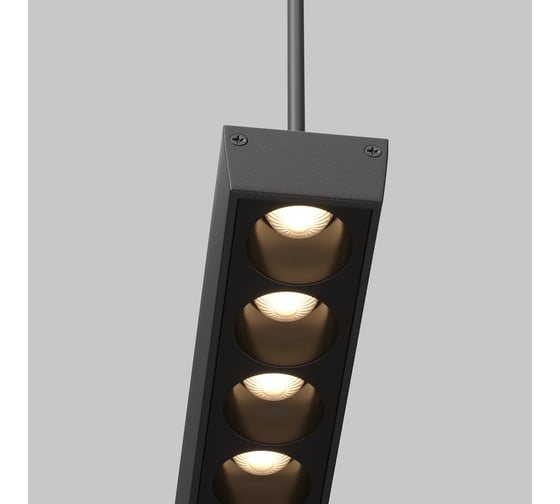 Трековый подвесной светильник MAYTONI Points LED 26W Черный TR169-1-26W3K-M-B