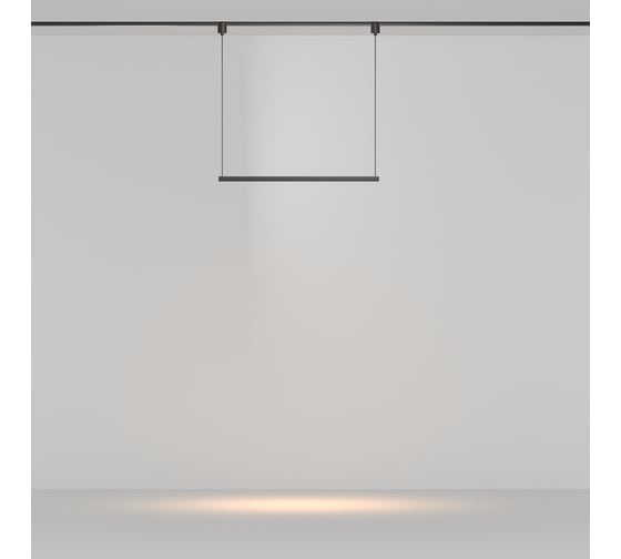 Трековый подвесной светильник MAYTONI Points LED 26W Черный TR169-1-26W3K-M-B