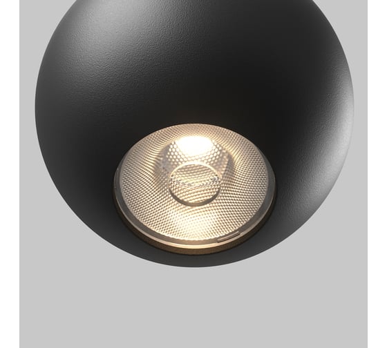 Трековый подвесной светильник MAYTONI Sfera LED 8W Черный TR165-1-8W3K-M-B